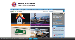 Desktop Screenshot of northyorksfire.gov.uk